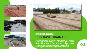 pekerjaan sub base drainase